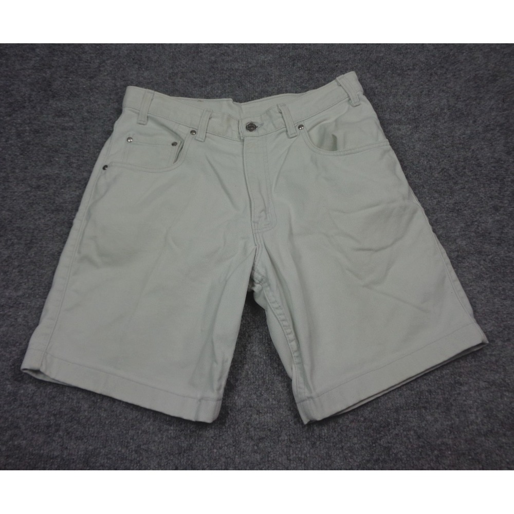 VTG 90s Levis 545 Orange Tab Light Wash Denim Shorts 32 Made USA Loose Fit